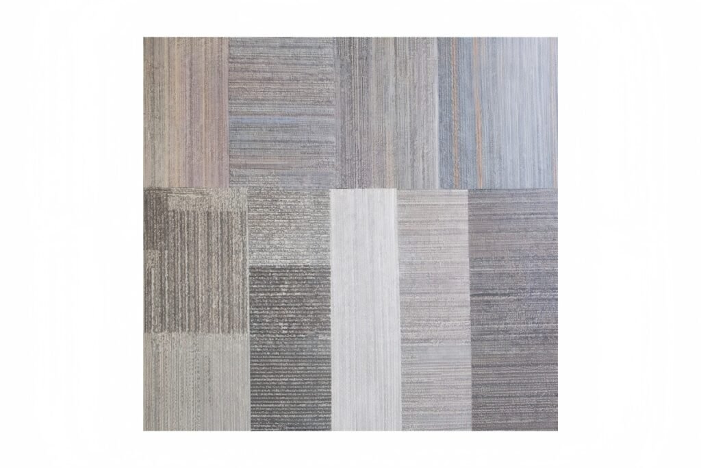 LVT dry back flooring tiles in wood and stone look designs