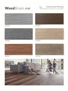 LVT dry back flooring wood look design range with interior application image