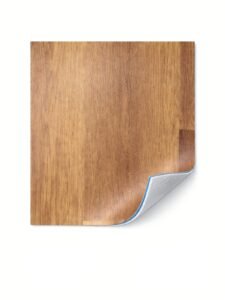 Wood grain PVC sports flooring for basketball courts