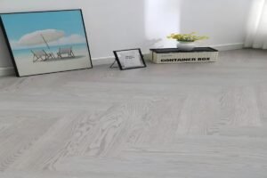 Kanglai SPC stone flooring in minimalist interior space